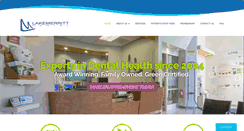 Desktop Screenshot of lakemerrittdental.com